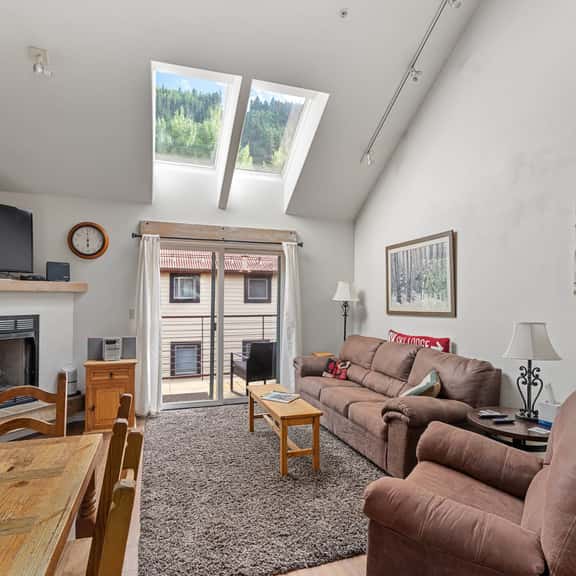 Double Diamond 9: Ski in/out, hot tub, fireplace, views! - Image 1